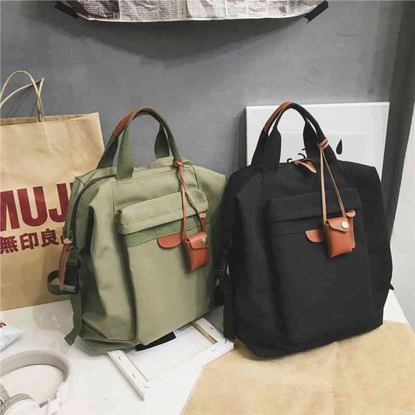 

fashion female backpack canvas women schoolbags teenager girl school bag mochilas