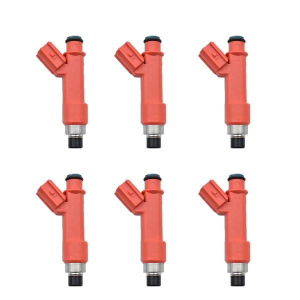 

6 fuel injectors nozzle 850cc for toyota supra 7m-gte 2jz-gte-11 aristo v300 1001-87f90 100187f90