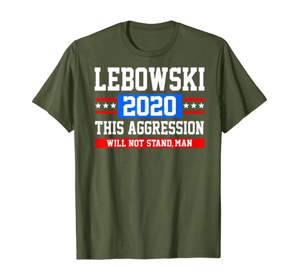 

lebowski-2020 t-shirt, White;black