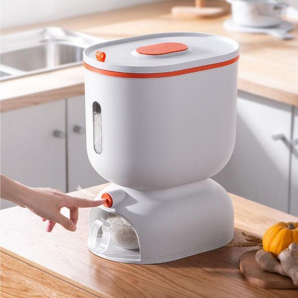 

storage bottles & jars household rice barrels, grain containers, kitchen boxes, insect-proof and moisture-proof granaries