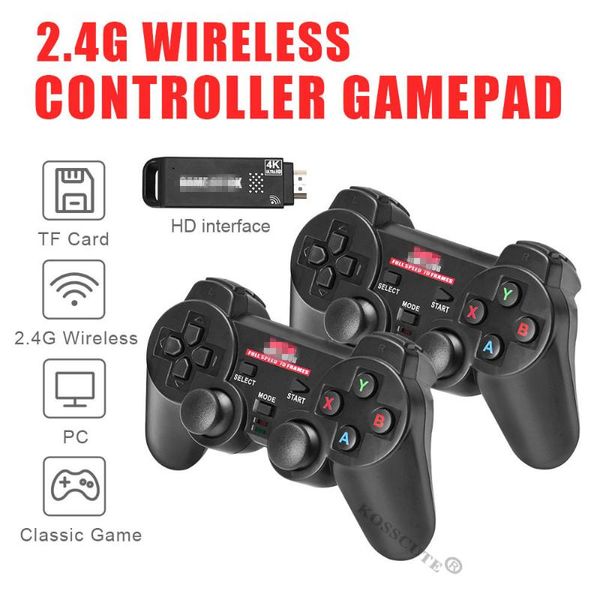 Game-Controller Joysticks 4K 32GB HD 2,4 G Controller Gamepad Android Wireless Joystick Joypad Für Smartphone Tablet PC TV Box