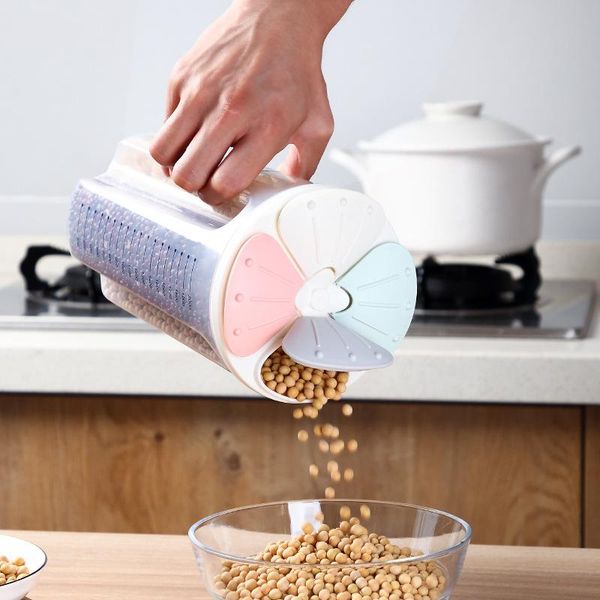 

sealed cereal dispenser storage box kitchen grain rice container nice kitchen rice storage box flour grain