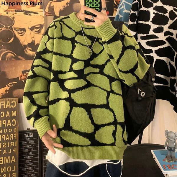 

men's sweaters knit winter warm fashion hip hop pullovers casual soft sweater loose trendy streetwear male, White;black