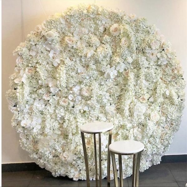 

decorative flowers & wreaths very 3d artificial flower wall wedding background ivory hydrangeas orchids fake plate road lead home
