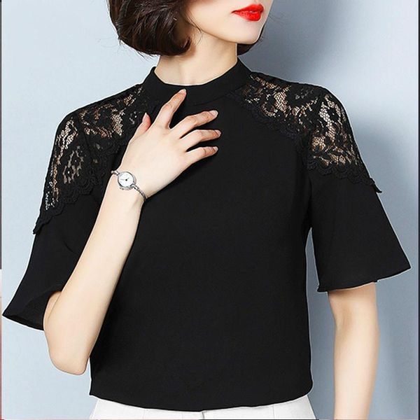 

women's blouses 2021 women shirts plus size blouse ladies chiffon &, White