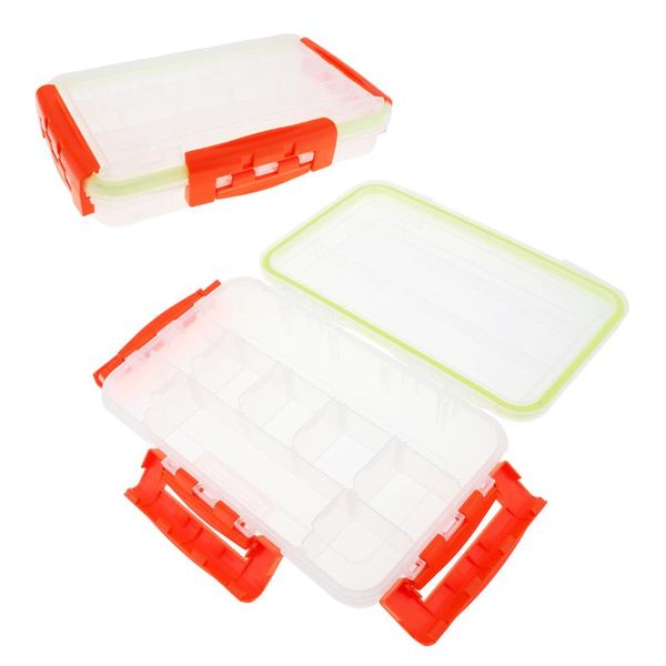 

fishing accessories waterproof transparent lure box sea tackle boxes