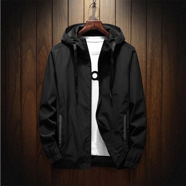 

men's jackets waterproof jacket men autumn windproof spring casual coats bomber fashion hooded male slim fit hoody outwear, Black;brown
