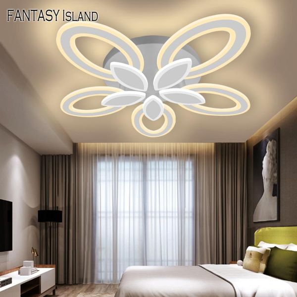 

ceiling lights petals modern led living room bedroom kitchen flower lamp lighting light fixtures