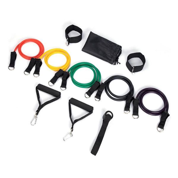 

latex pull rope resistance bands fitness workout exercise tubes practical training tensile expander equipment yoga