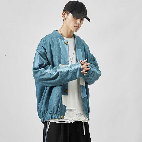 

men's jackets japan style bigger pocket spring autumn jacket streetwear clothes plus oversize m-5xl vojo zybf, Black;brown