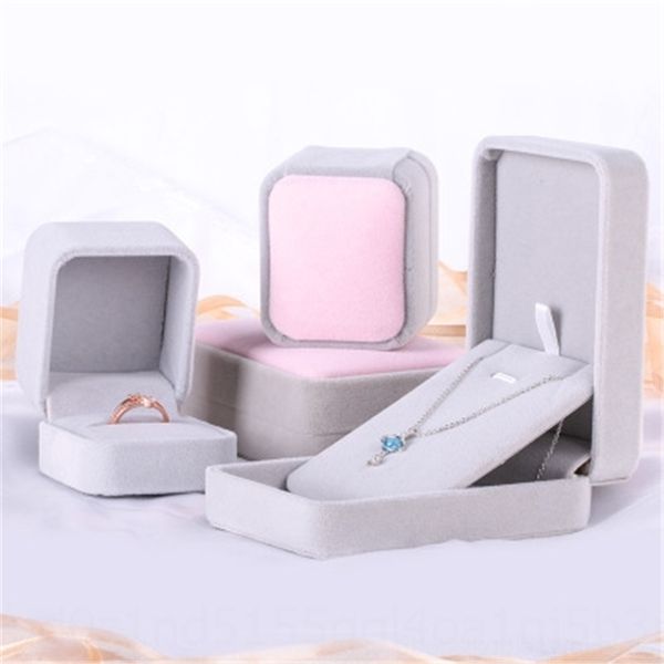 

UVV gift packing ring bow high grade necklace packaging boxes jewelry boxes jewelry necklace, Black;white