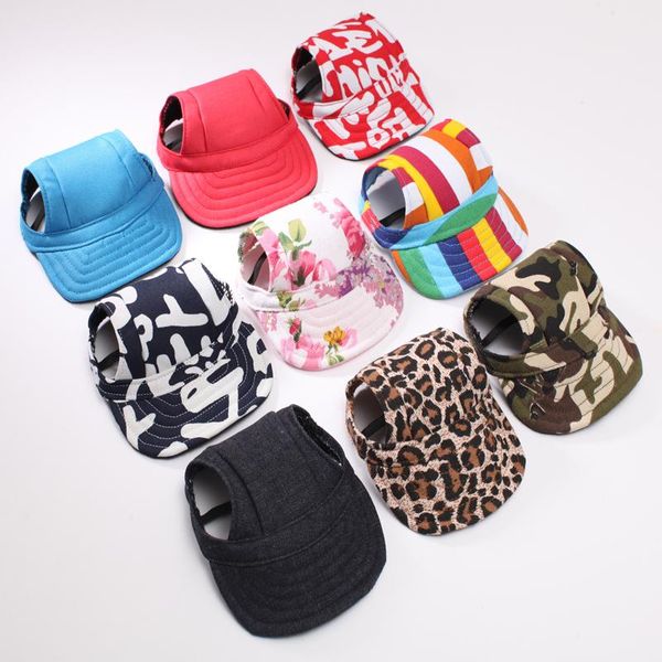 

dog apparel fashion outdoor baseball style dog/cat caps size arrive pet hats