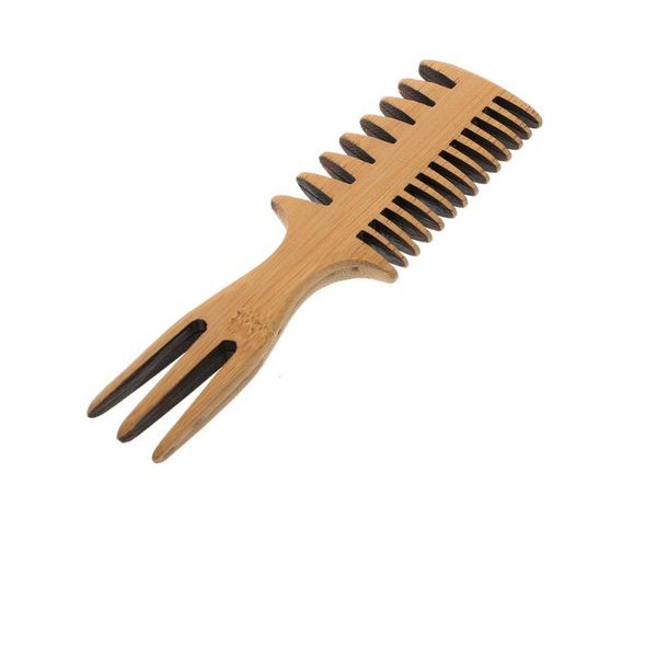 

hair brushes bamboo pin hairdressing comb styling slicked-back, Silver