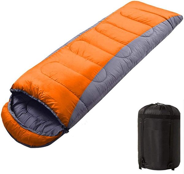 

sleeping bags camping bag ultralight waterproof cotton envelope backpacking 4 season warm for outdoor traveling hiking