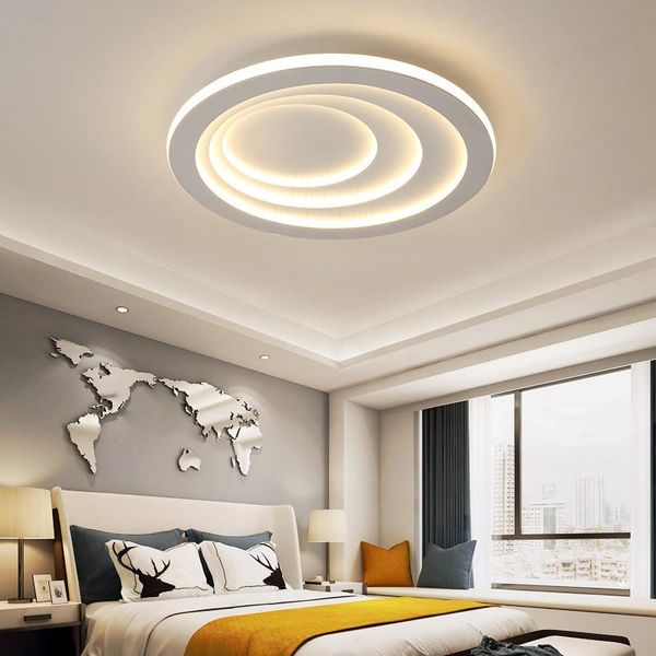 Hohe Helligkeit Led Kronleuchter Lichter Für Wohnzimmer Bett Oberfläche Montiert Moderne Beleuchtung Studie WF1119 Decke