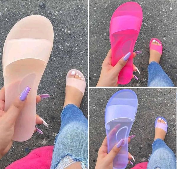 

summer fashion crystal slippers beach sandals for women slipper special design daily wear, Black