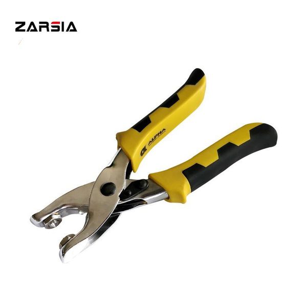 

1pc cold press plier for badminton racket grommet clamp pull pipe pressure bell tool threading pincer forceps sets
