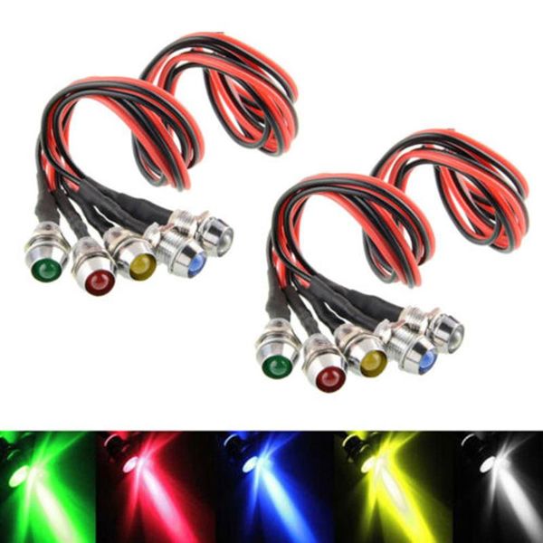 

other lighting system lamp car indicator lights panel pilot warning 10pcs set 12v dc directional