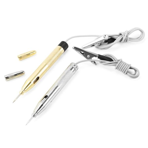 

diagnostic tools dc 6v 12v 24v probe light system test lamp auto car circuit tester voltage pen detector copper