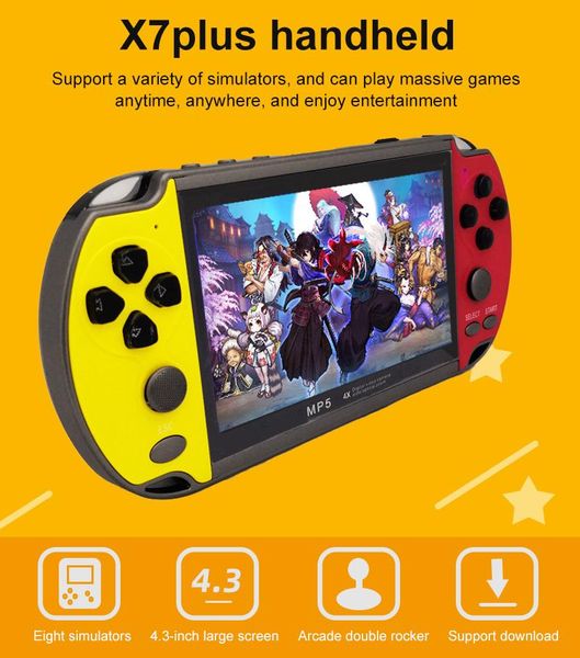 

handheld retro mini arcade player smart emulator retrogame controller x7 plus controllers & joysticks game