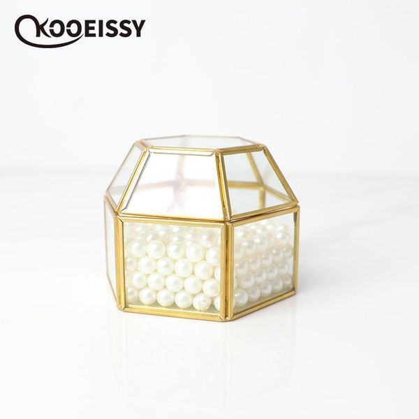 

gift wrap personalized glass wedding ring box rustic holder proposal engagement decor storage