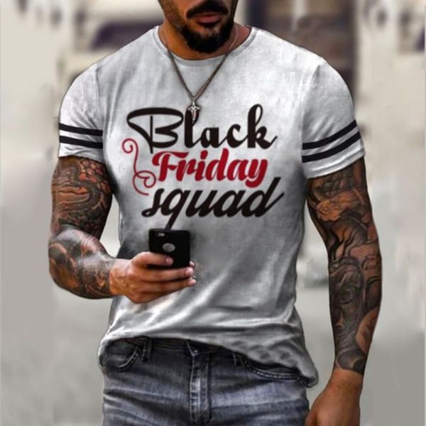 

BLACK original 3D printing T shirt unique fashion beautiful breathable comfortable daily party travel visual impact Gothic Style Mens short sleeves, White;black