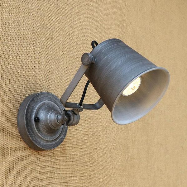 

colors led wall lights indoor retro loft e27 bulb lamp bedroom up down industrial sconce lamparas zbd0012