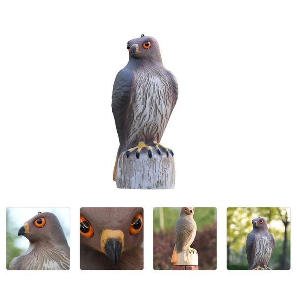

garden decorations 1pc eagle figure simulation figurine farm bird repellent adornment