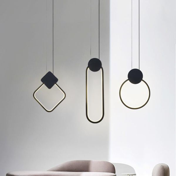 

chandeliers nordic lampen industrieel glass led pendant lights home decoration e27 light fixture living room deco chambre hanging lamp