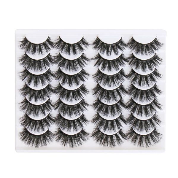 

false eyelashes 5d14 pairs of fake wholesale eyelash extension supplies make up curly lashes natural curling soft and comfortable