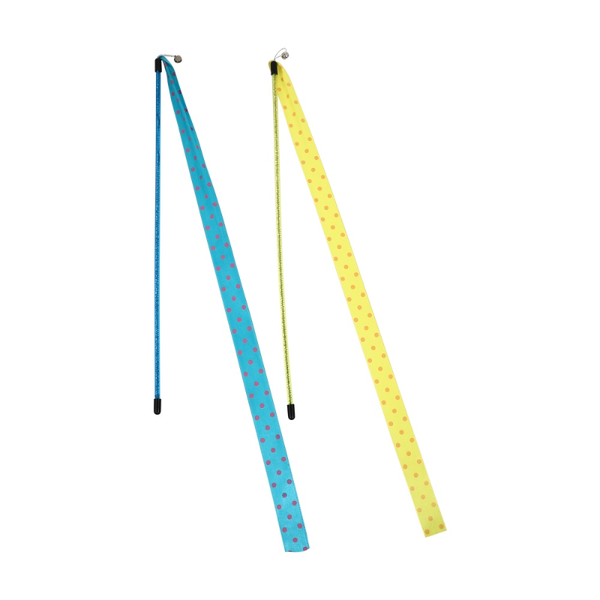 

cat toys 2pcs teaser interactive playthings pet wands funny