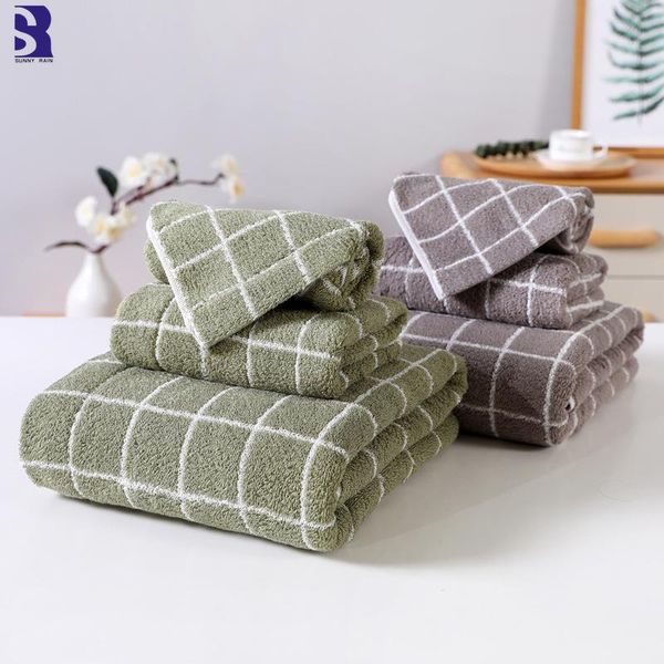 

towel sunnyrain 3-piece cotton bathroom set bath towels for adults face