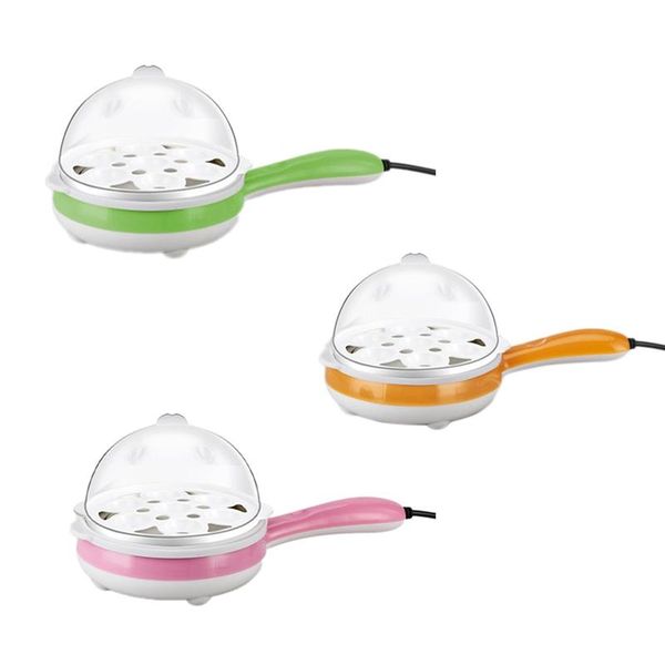 

multifunction mini electric boiled egg cooker boiler fried steamer steak non-stick frying boilers