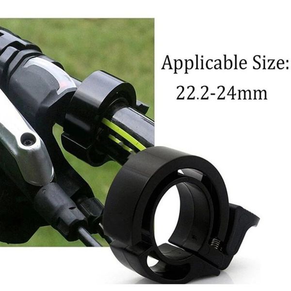 

bike horns 2021 innovative bell aluminum alloy mtb horn ring sound alarm for safety cycling 22.2-22.8 mm handlebar dropship