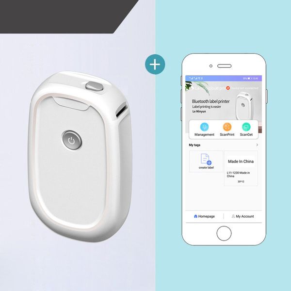 

home bluetooth portable mini label machine simple label printer handheld label printer