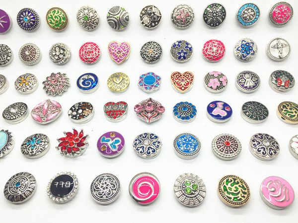 

arriver assorted interchangeable 18mm snaps buttons metral charm clasps diy ginger snaps jewelry