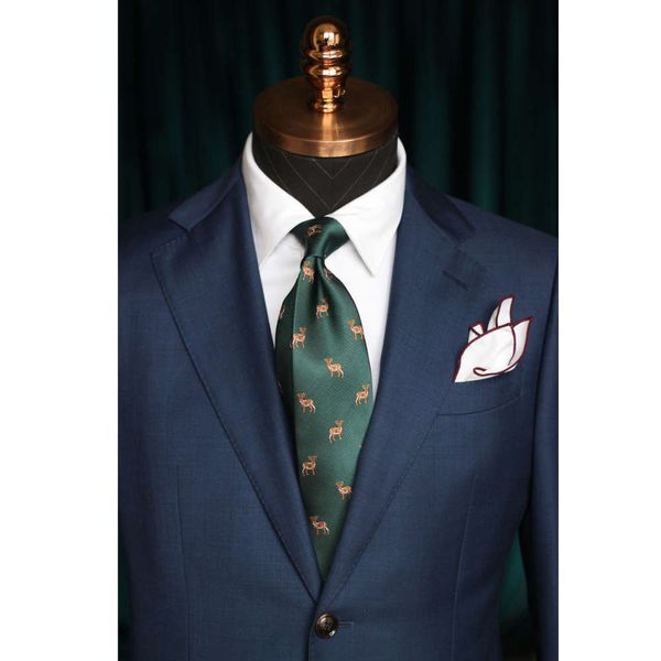 

men's suit gift box high end tie, Black;blue