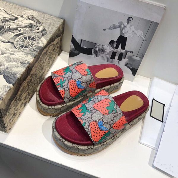 

slippers new thick soled suede sandals for summer 2020 zly, Black