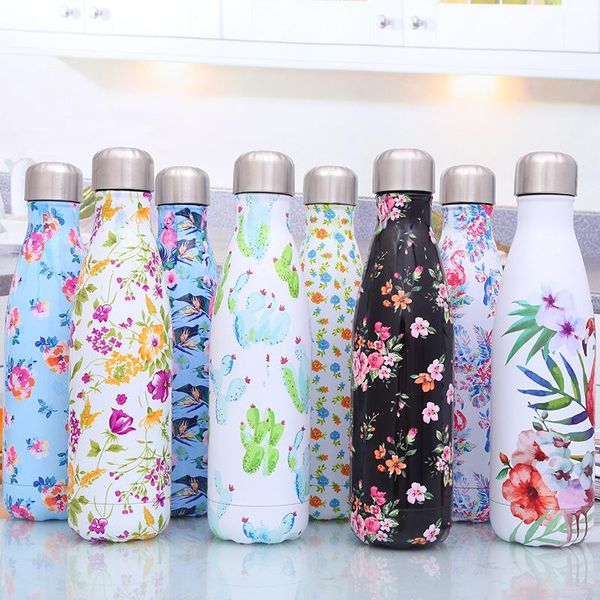 

water bottles stainless steel mug sports cup coke bottle cute car