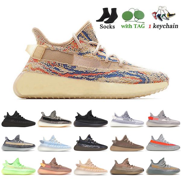

wholesale fashion women mens running shoes stock x mx oat kanye west yeezys 350 v2 rock beluga reflective yeezy boost 350s mono clay ice spo