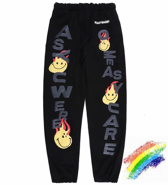 

pants ss women men quality pants drawstring joggers readymade sweatpants, Black
