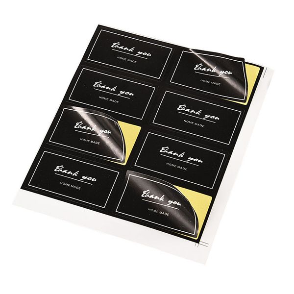 

wholesale waterproof label customized vinyl roll stickers for packaging