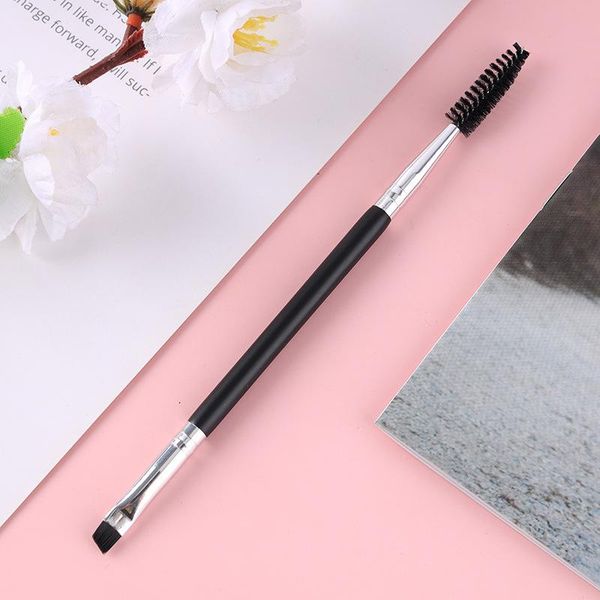 

eyelash curler 5pc makeup brush set professional double-end brushes portable eye shadow tools