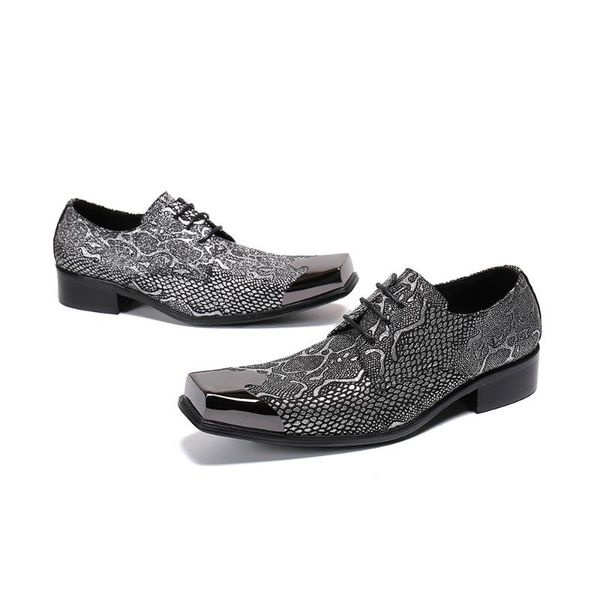 

dress shoes handmade mens wingtip oxfords gray camel genuine calf leather classic wedding men business formal brogue carve, Black
