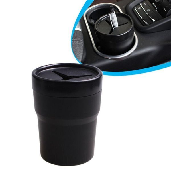 

other interior accessories car multifunction holder mini pen tissue coin box black auto trash bin container holders cup mounts 85df