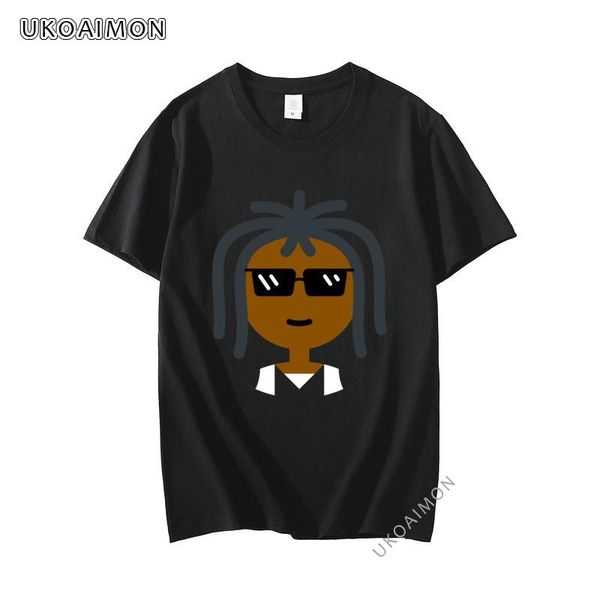 

men's t-shirts april fool day unusual funny cartoon image o neck t shirts crazy youth tshirts men 100% cotton street, White;black