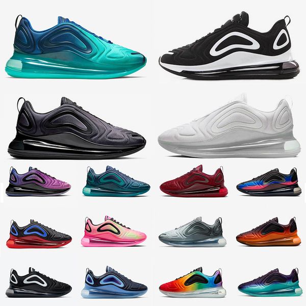 

max 720 triple black white magma 720-818 mens running shoes be true metallic silver gs sea forest clean aqua cny sail 720s men women trainer