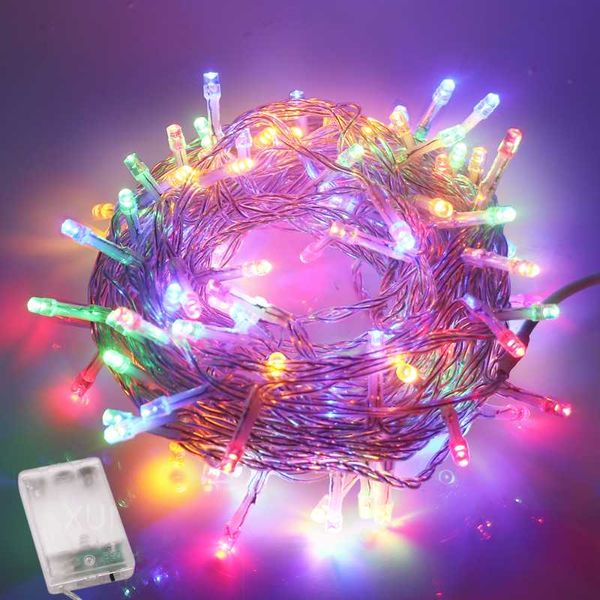 

strings christmas lights 2m 5m 10m battery powered led string outdoor garland novelty holiday lighting for wedding party light