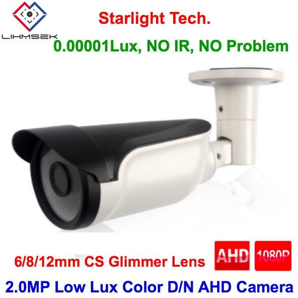 

lihmsek 2.0mp low lux cmos high definition ahd starlight camera featured dn color image security module fixed cs lens ip cameras