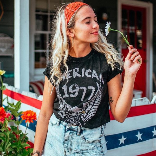 

women's t-shirt fitshinling ethnic tribe vintage women t shirt print bohemian short sleeve basic tees slim black summer female 2021, White